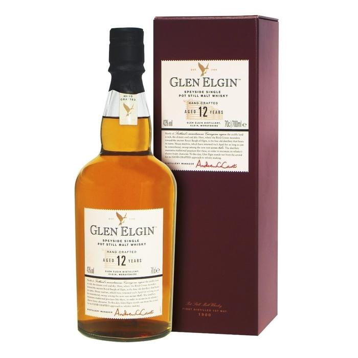 Glen Elgin 12 aos x750ml. - Single Malt Whisky, Escocia