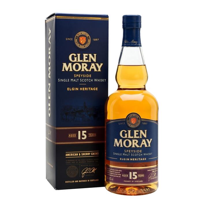 Glen Moray Elgin Heritage 15 aos x700ml. - Single Malt, Escocia