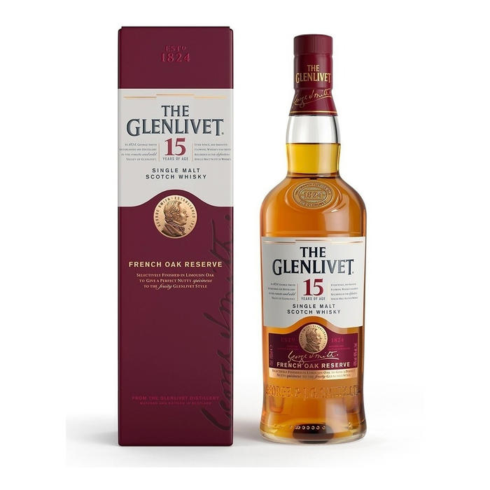 The Glenlivet 15 aos x700ml. - Single Malt, Whisky