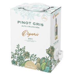 Piedra Negra Alta Coleccion Organic Pinot Gris 2021 Bag in Box x3 Litros